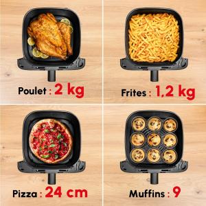 Image Airfryer Moulinex EZ855AF0 Easy Fry Collection - 7L - Blanc à 59,99€