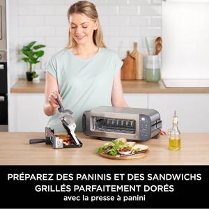 Image Grille-Pain 3-en-1 Ninja Foodi ST202EU - Inox à 109,99€