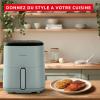 Image Airfryer Moulinex EZ2454F0 Easy Fry - 5L - POP EUCALYPTUS à 59,99€