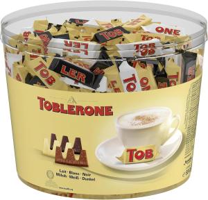 Image Assortiment Mini Toblerone - 3 Variétés Chocolats - 904g à 13,71€