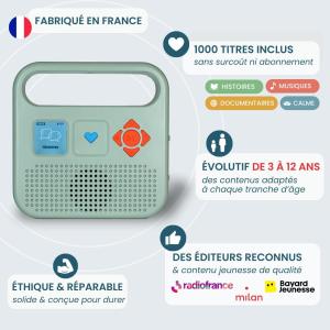 Image Boîte à Histoires Merlin Version 2 - 1000 titres Inclus - Vert à 74,99€