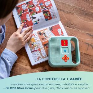 Image Boîte à Histoires Merlin Version 2 - 1000 titres Inclus - Vert à 74,99€