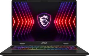 Image PC Portable 16" FHD MSI Sword 16 HX B14VGKG-1035FR (i7, RAM 16Go, SSD 1To, RTX4070) - Noir à 1099€