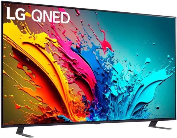 Image Smart TV 55" UHD 4K QNED LG 55QNED85T Modèle 2024 - WebOS - Noir à 399€