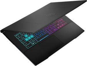 Image PC Portable 17" FHD MSI B14WGK-084FR Katana 17 HX Dragon Station - (i7, RAM 32Go, SSD 1To, RTX5070) - Noir à 1449€