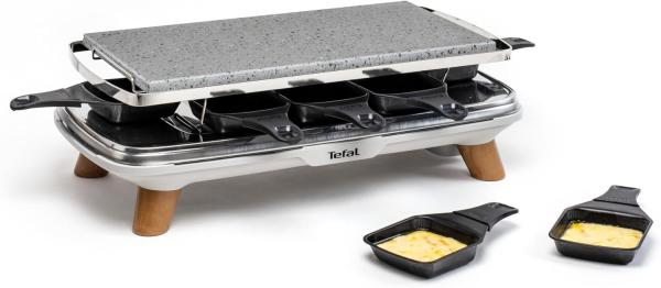 Image Raclette 2-en-1 Tefal PR620D12 Pierrade Gourmet - Pierre - Grios à 89,99€