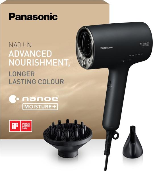Image Sèche-Cheveux Panasonic EH-NA0J Nanoe MOISTURE+ - 1600W - Noir à 189€