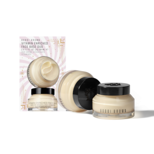 Image Crème Hydratante et Base Bobbi Brown Maquillage Vitamin Enriched Face Base Duo + Set Eyes To  Go à 120€