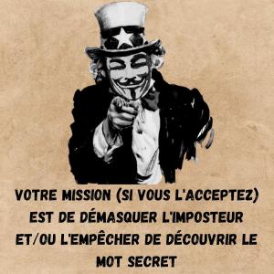 Image Jeu de Cartes L'Imposteur - Jeu de Société à 16,99€