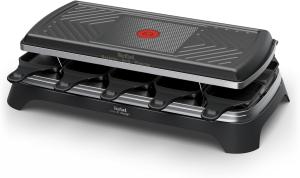 Image Appareil à raclette 3-en-1 Tefal RE458NF0 Inox & Design - Noir à 74,99€