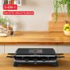Image Appareil à raclette 3-en-1 Tefal RE458NF0 Inox & Design - Noir à 74,99€