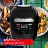 Image Combiné Multicuiseur et Airfryer Moulinex MZ7408F0 Multicook Stir&Fry - Noir à 199,99€