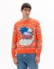 Image Pull de Noël Homme Celio - Taille S à XXL - Orange à 35,99€