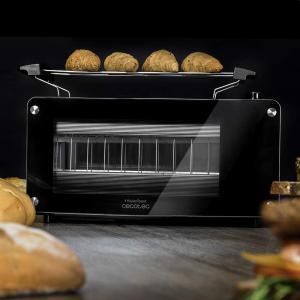 Image Grille-pain Cecotec VisionToast - 1260W - Inox/Noir à 45,90€