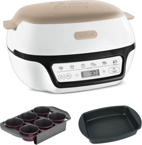 Image Machine à gâteau intelligente Tefal KD804910 Cake Factory - Blanc/Beige à 99,99€