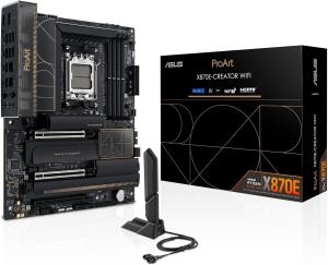 Image Carte mère Gaming ASUS PROART X870E-CREATOR WiFi - AM5 - RGB à 384,99€