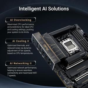 Image Carte mère Gaming ASUS PROART X870E-CREATOR WiFi - AM5 - RGB à 384,99€