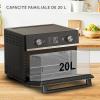 Image Four Multicuiseur Moulinex AL605820 Easy Fry air fryer - 20L - Noir à 179,99€