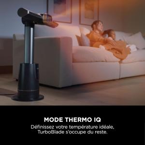 Image Combo Chauffage et ventilateur colonne Shark TH200EU TurboBlade Cool + Heat 2-en-1 - Gris Anthracite à 199,99€