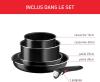 Image Pack 5 Pièces Poêles et Casseroles Tefal L1599502 Ingenio Easy On à 60,99€