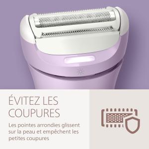 Image Rasoir Electrique Femme Philips BRL149/00 Lady Shaver série 8000 - Violet à 45,99€