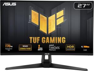 Image Moniteur PC 27" 2k ASUS VG27AQA1A TUF Gaming - 170Hz,1ms - Noir à 159€