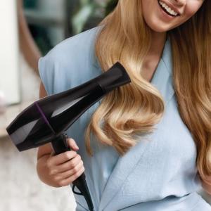 Image Sèche-cheveux Philips BHD274/00 DryCare Pro 2x Ionic - 2200W - Noir à 30,39€