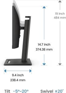 Image Ecran PC 23,8" FHD BenQ GW2490T - 100Hz - Noir à 109€