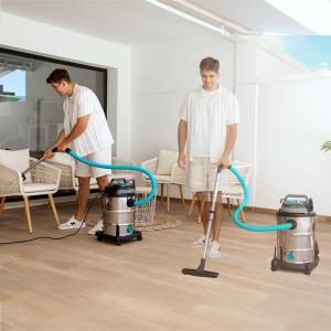 Image Aspirateur Vertical Filaire Cecotec Conga Rockstar Wet & Dry Steel Pro Tool - 30L, 1600W - Noir à 53,90€