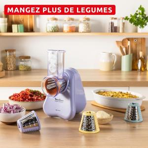 Image Découpe Légumes Electrique Moulinex DK8546E0 Fresh Express - Lilas à 39,99€