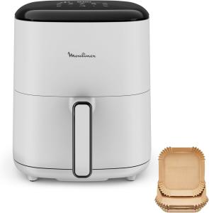 Image AirFryer Moulinex EZ245GF0 Easy Fry - Pop Gris à 59,99€