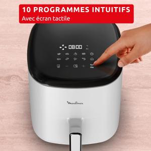 Image AirFryer Moulinex EZ245GF0 Easy Fry - Pop Gris à 59,99€
