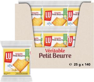 Image 140 sachets de 25g LU - Véritable Petit Beurre - Format de Poche à 21,34€