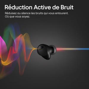 Image Ecouteurs Sans Fil ANC LG Tone Free T90S UVnano+ - Noir à 69€