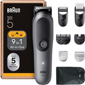 Image Tondeuse Tout-En-Un Braun AIO5545 Series5 - Gris à 49,99€