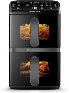 Image Air Fryer Philips NA460/00 Série 4000 VerticalDuo - Noir à 229,99€