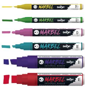 Image Marqueurs Darwi Marbel - 6 pointes et 50 Couleurs disponibles à 1,99€