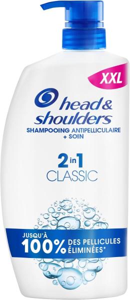 Image Shampoing Antipelliculaire Head & Shoulders Classic 2 en 1 - 1 Litre