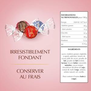 Image Boîte Chocolat Coeur Lindt LINDOR - 160g à 5,25€