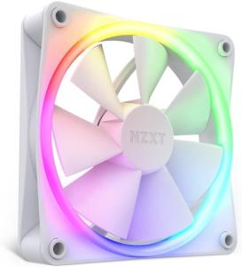 Image Pack 3 Ventilateurs RGB NZXT F120 RF-R12TF-W1 - Avec Contrôleur - 120mm - Blanc à 41,49€