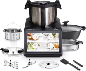 Image Robot de Cuisine Connecté Ufesa TotalChef RK10 - Noir/Inox à 599,99€