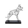 Image Déco Chien en Fil de Fer Kare Design Wire - H36, L31, l13cm - Noir à 34,98€