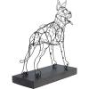 Image Déco Chien en Fil de Fer Kare Design Wire - H36, L31, l13cm - Noir à 34,98€