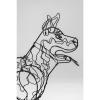 Image Déco Chien en Fil de Fer Kare Design Wire - H36, L31, l13cm - Noir à 34,98€