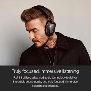 Image Casque ANC Supra-Auriculaire sans Fil Bowers & Wilkins Px7 S3 - Bleu Indigo à 306,80€