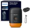 Image Rasoir Philips S595/05 série 500 - Noir/Orange à 59,99€