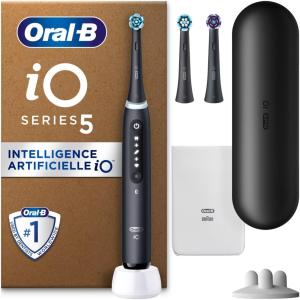 Image Brosse À Dents Électrique Oral-B iO5 - Noir à 99,99€