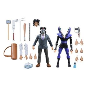 Image Pack 2 figurines Neca OCI25051672 Casey Jones et Split Foot Soldier Ninja Turtles à 30,51€