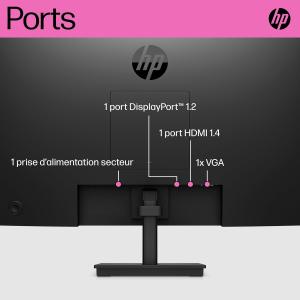 Image Écran PC 23.8" FHD HP V24ieG5 - AMD FreeSync - 5ms - Noir à 79€