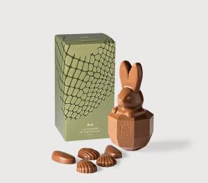 Image Lapin de Pâques Chocolat Lait La Maison du Chocolat - 110g - à 28€
